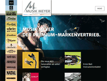 Tablet Screenshot of musik-meyer.de